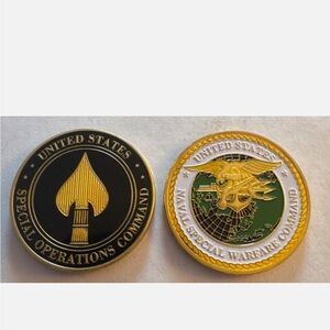 United States Navy Special Operations Command Coins